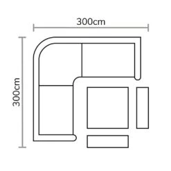 Bramblecrest Chatsworth Firepit Casual Dining Set 9 Bramblecrest Chatsworth Firepit Casual Dining Set -Green Haven Garden Supplies 1102393 5