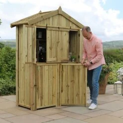 Zest Garden Bar & 2 Stool Set -Green Haven Garden Supplies 1235420 2