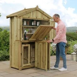 Zest Garden Bar & 2 Stool Set -Green Haven Garden Supplies 1235420 3