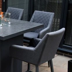 Supremo Livorno 6 Seat Firepit Bar Set -Green Haven Garden Supplies 1259401 2