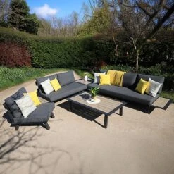 Ardeo Valde Grand Corner Sofa Lounge Set