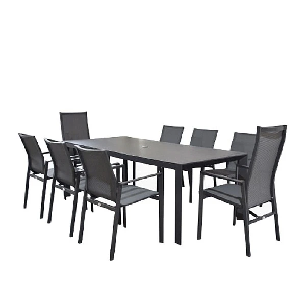 Supremo Livorno 8 Seat Deluxe Rectangular Dining Set 3 Supremo Livorno 8 Seat Deluxe Rectangular Dining Set