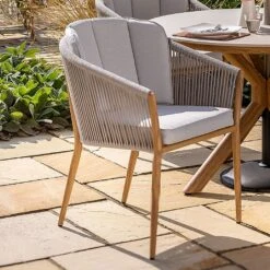 Hartman Trevi 6 Seat Round Dining Set -Green Haven Garden Supplies 1303879 3