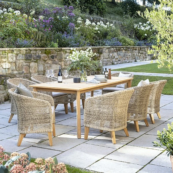 Kettler Durban 8 Seat Rectangular Dining Set 3 Kettler Durban 8 Seat Rectangular Dining Set