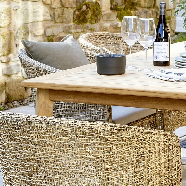 Kettler Durban 8 Seat Rectangular Dining Set 4 Kettler Durban 8 Seat Rectangular Dining Set - Image 2