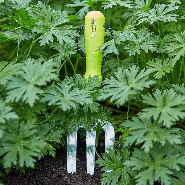 Burgon & Ball Florabrite Yellow Hand Fork 4 Burgon & Ball Florabrite Yellow Hand Fork - Image 2