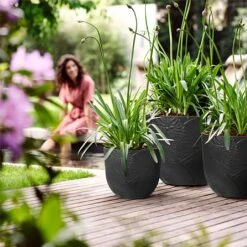 Elho Fuente 47cm Lily Round Planter (Various Colours)