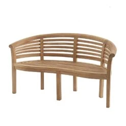 Bramblecrest Pimlico Banana Bench With Cushion 7 Bramblecrest Pimlico Banana Bench With Cushion -Green Haven Garden Supplies HBBN3 CUS 2